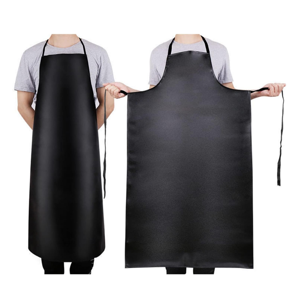 Leatherwork Apron - PU Leather Heavy Duty Waterproof Apron