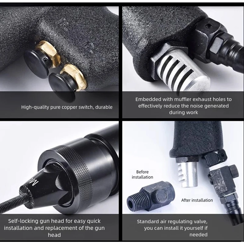 2026 Air Pneumatic Rivet Nut G - Rivet Setter Tool review and price