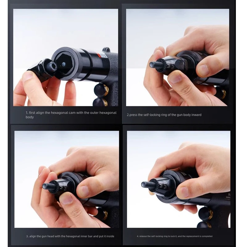 2026 Air Pneumatic Rivet Nut G - Rivet Setter Tool review and price
