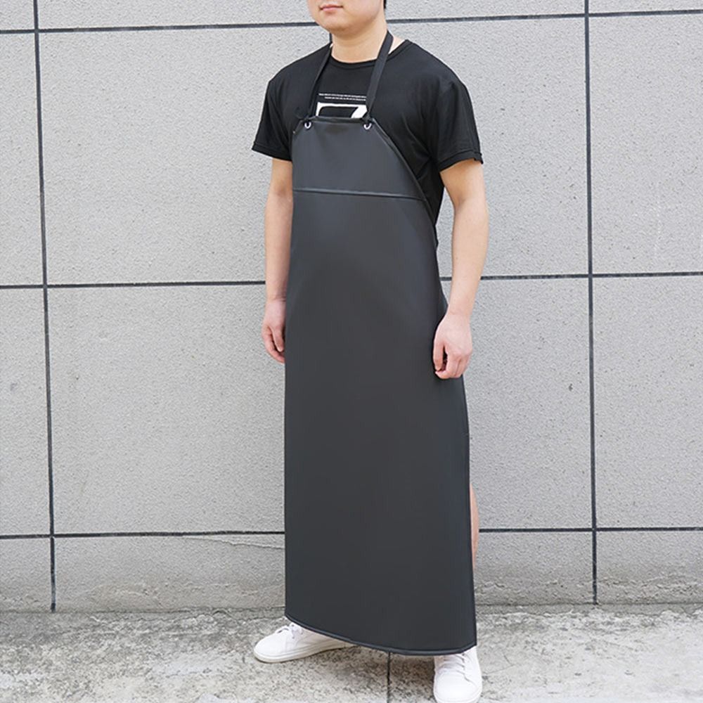 Soft PU Leather Kitchen Apron  - Leatherwork Apron review and price