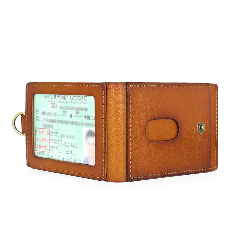 ID Badge Holder For Office Wor - Leather Work Japan review and price