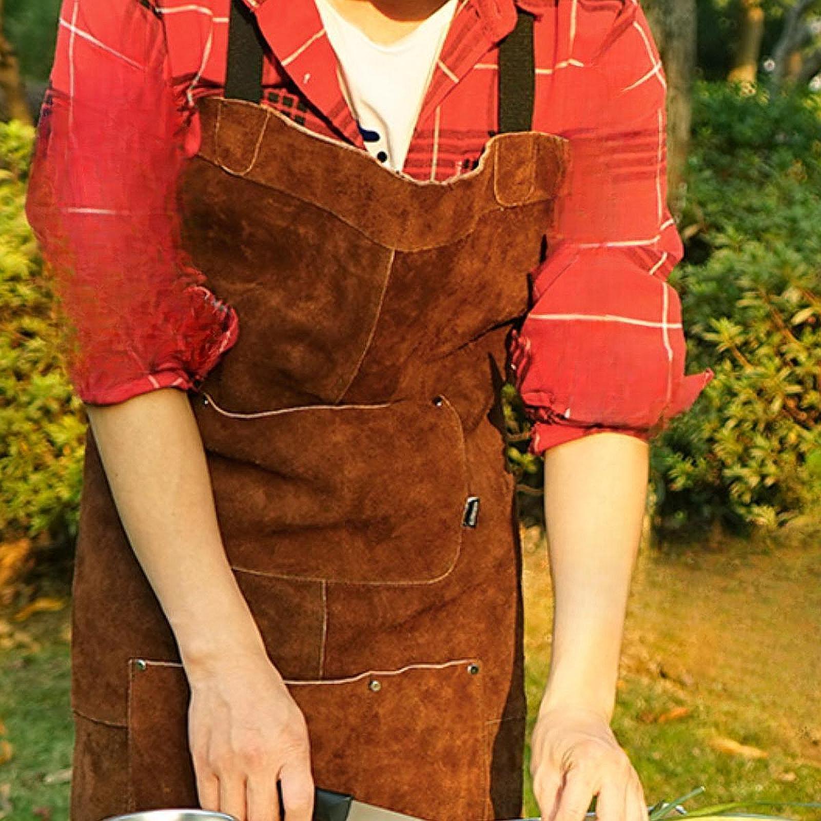 Workshop Garage Apron Work Apr - Leather Work Japan review and price