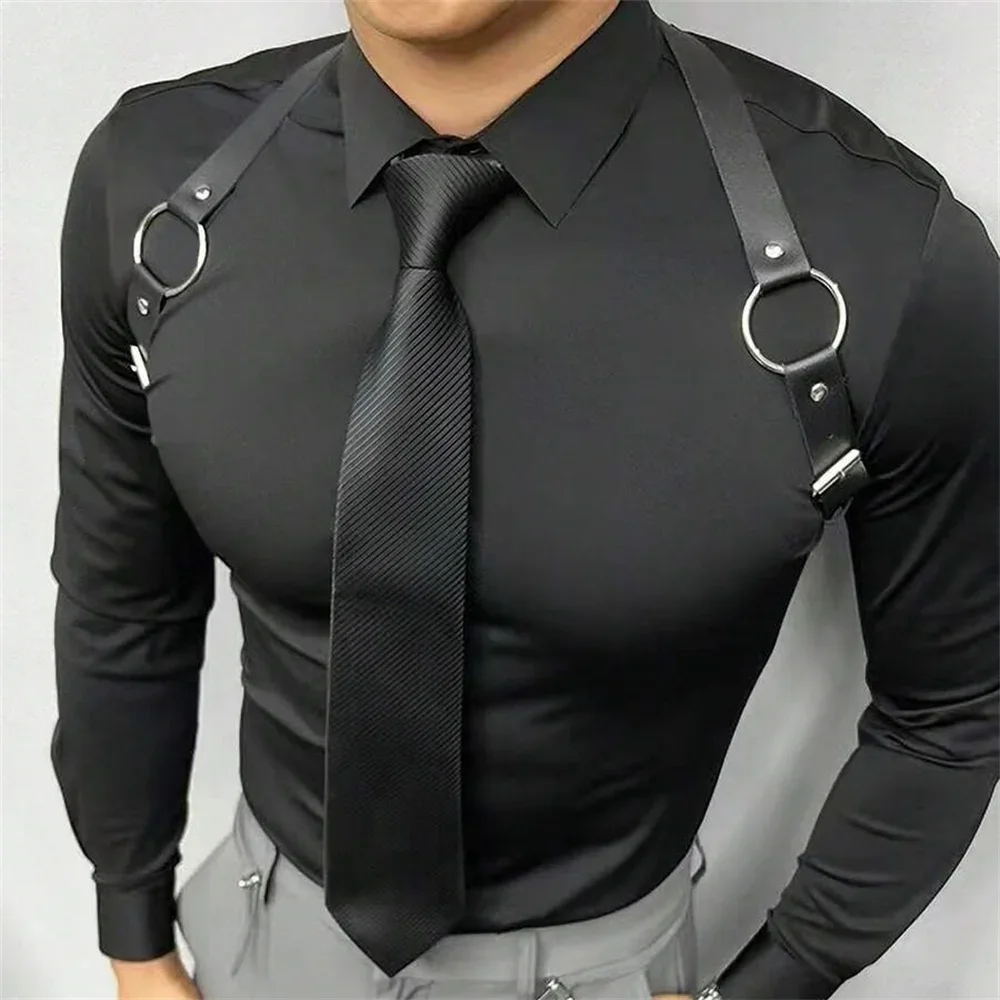 PU Leather Vest Strap Braces S - Leather Work Vest review and price