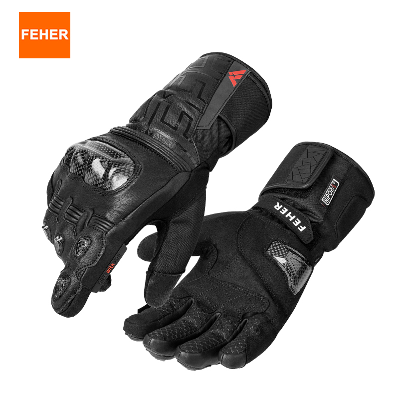FEHER Motorcycle Gloves Winter - Leather Work Winter Gloves review and price