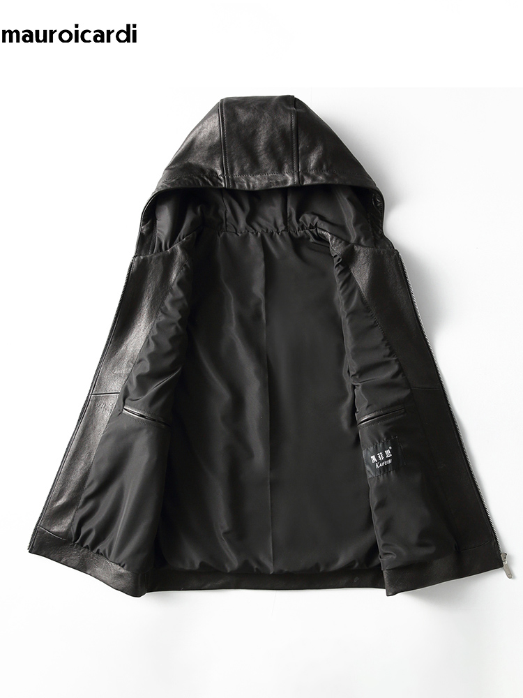 Mauroicardi Spring Autumn Luxu - Leather Work Vest review and price