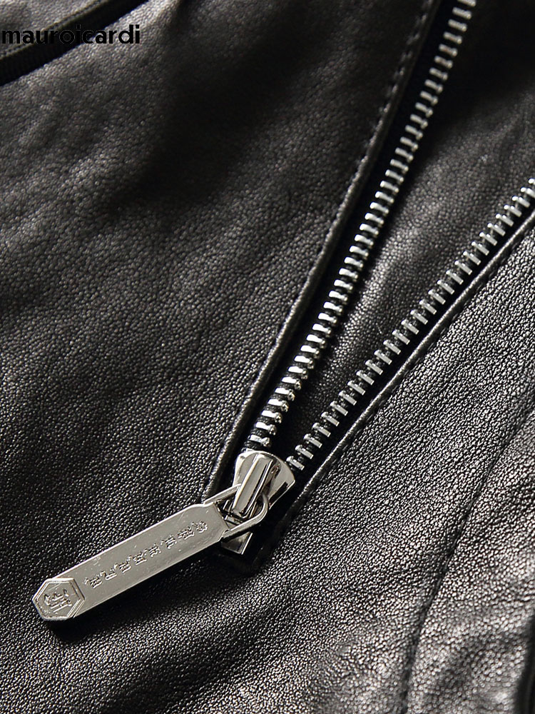 Mauroicardi Spring Autumn Luxu - Leather Work Vest review and price