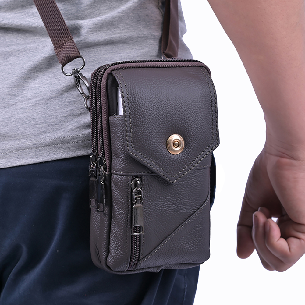 Men Simple Shoulder Bag Waterp - Leatherwork Wallet review and price