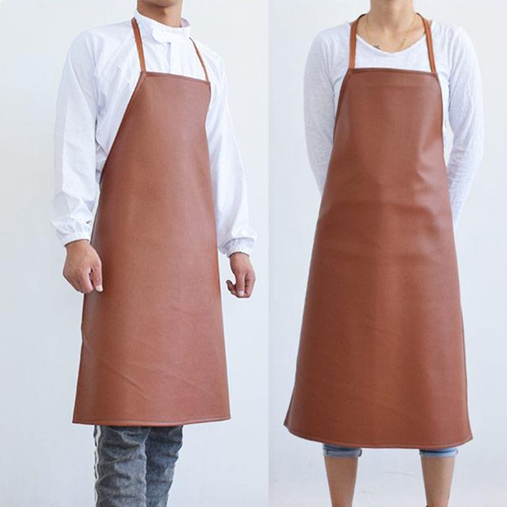 Thickened PU Leather Apron 95/ - Leatherwork Apron review and price