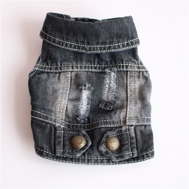 Wholesale Pet Clothes Fashion  - Leather Work Vest review and price