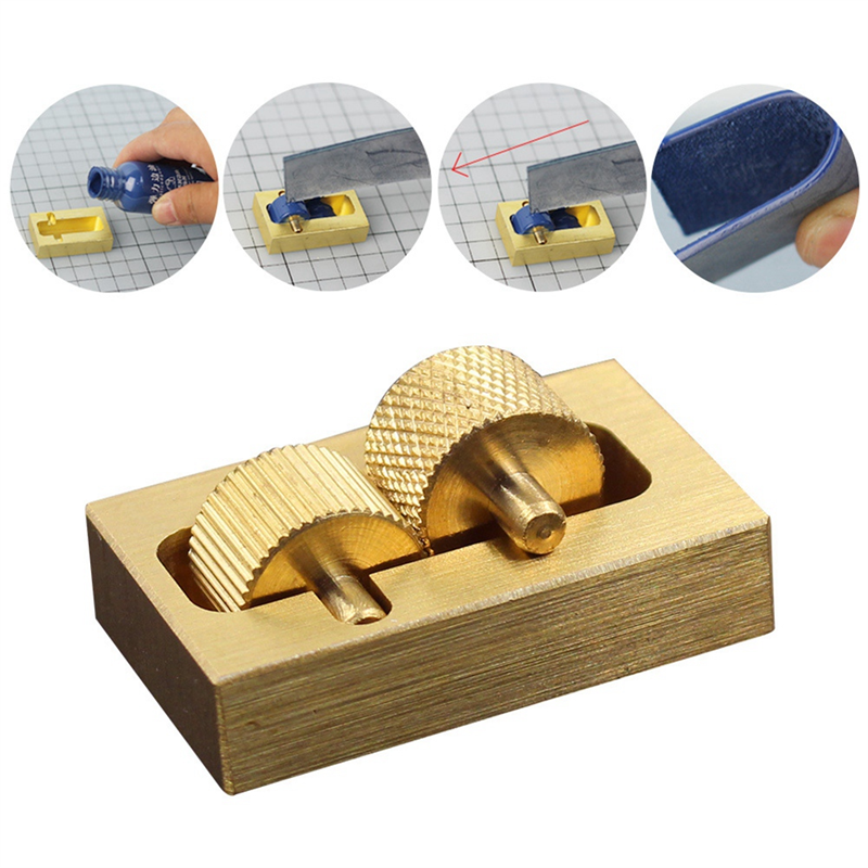 BHBD-Mini Edge Oil Box Leather - Leatherwork Roller review and price