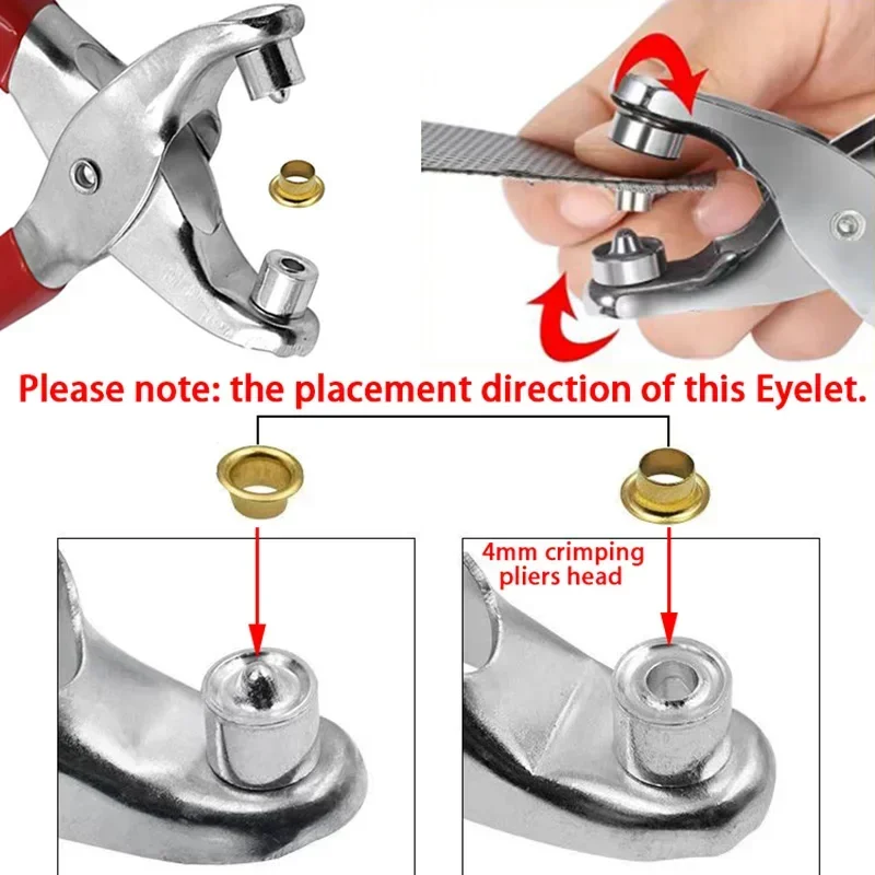 100pcs Prong Rings 4mm Buckle  - Rivet Setter Tool review and price