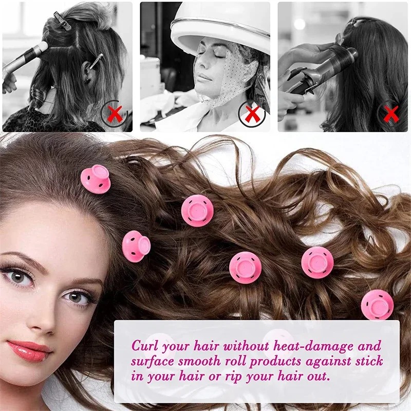 10 20pcs Soft Rubber Hair Curl - Leatherwork Roller review and price