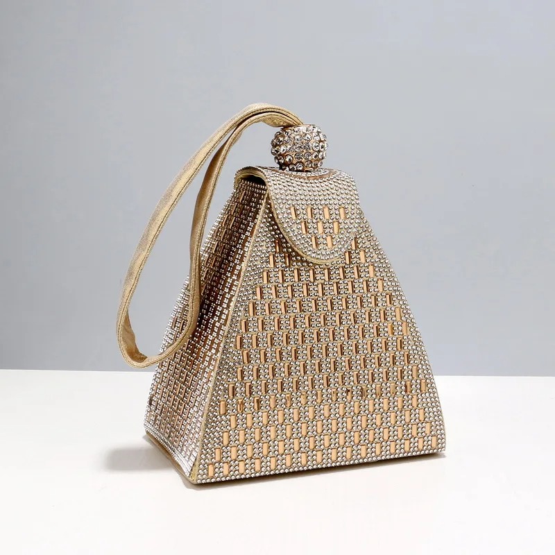 Rhinestones Luxury Evening Bag - Leatherwork Wallet review and price