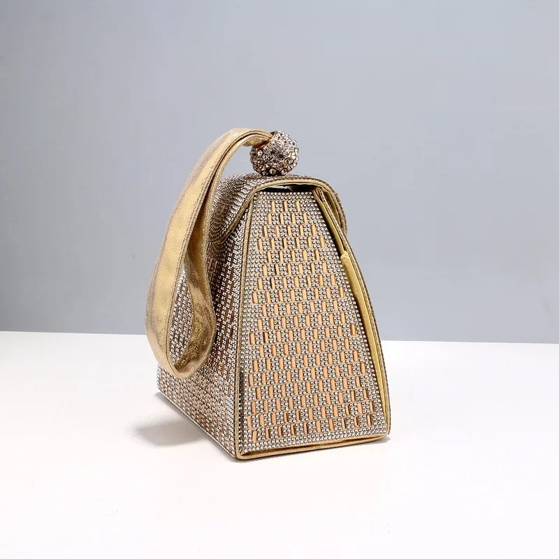 Rhinestones Luxury Evening Bag - Leatherwork Wallet review and price