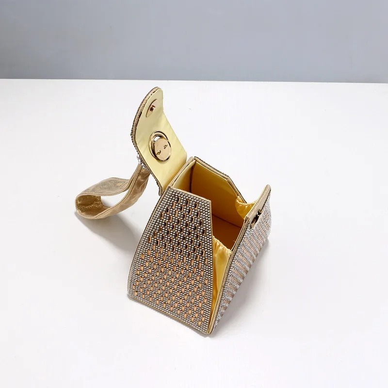 Rhinestones Luxury Evening Bag - Leatherwork Wallet review and price