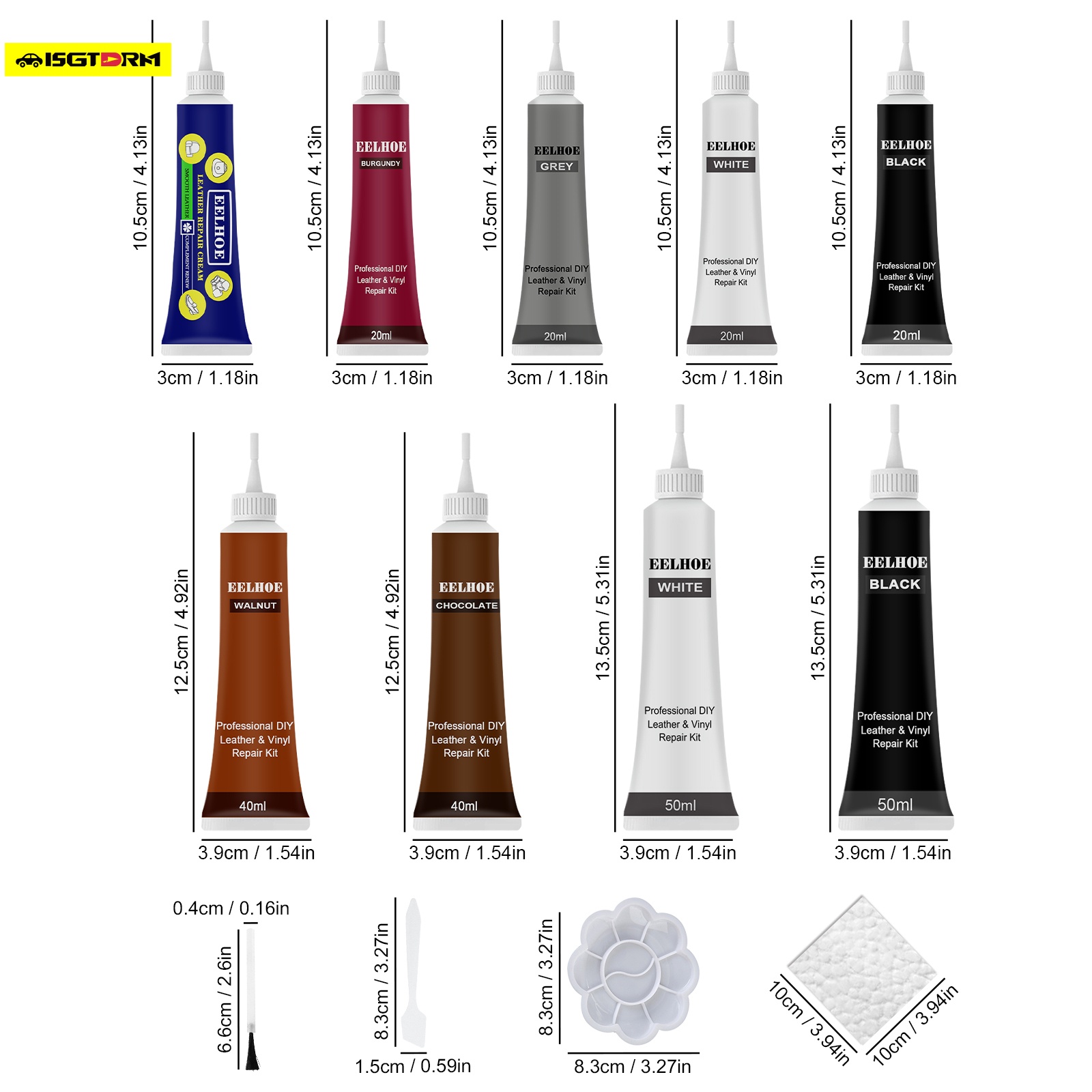 ISGTDRM Leather Repair And Col - Leather Dye Finish review and price