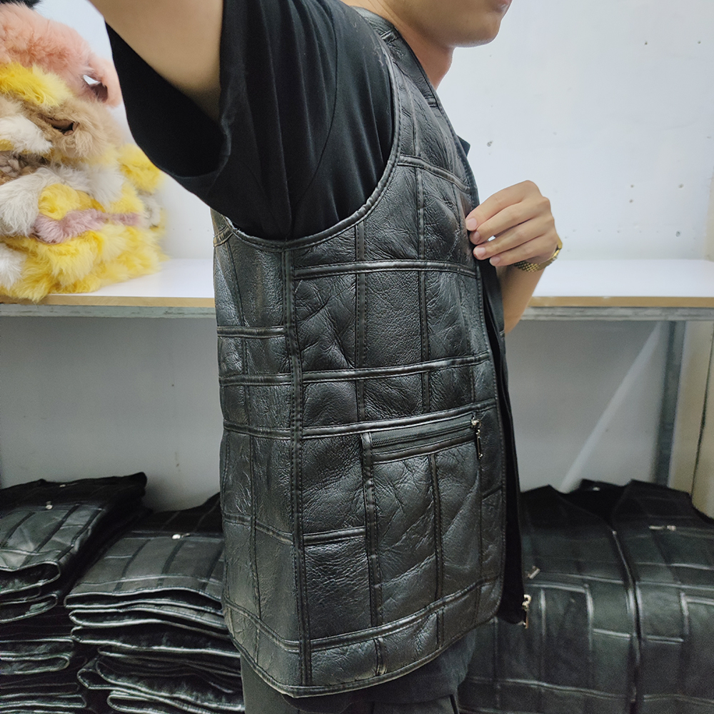 2026 Real Sheepskin Genuine Le - Leather Work Vest review and price