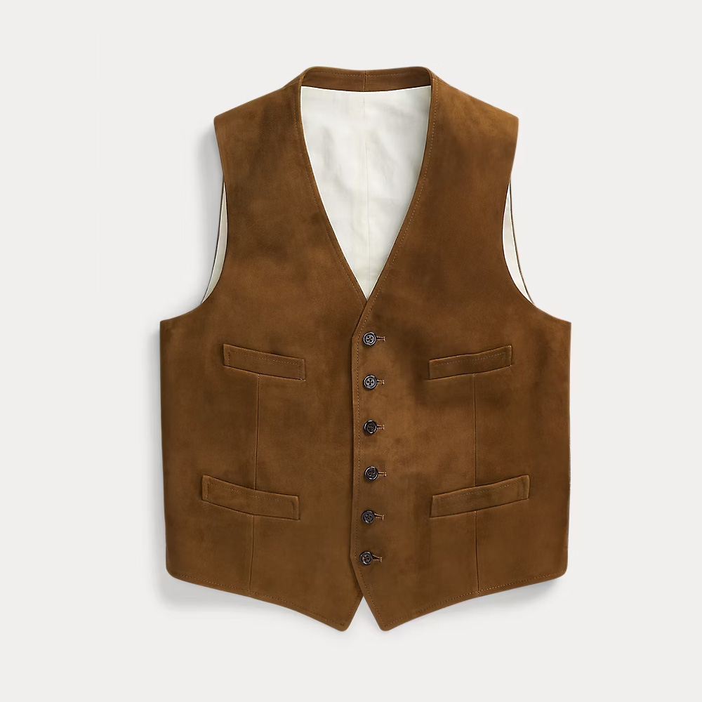 Mens Gilets Men's Suede Vest E - Leather Work Vest review and price