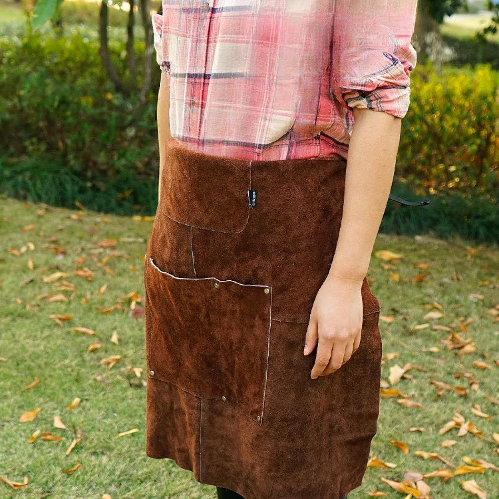 Workshop Garage Apron Wear Res - Leather Work Japan review and price