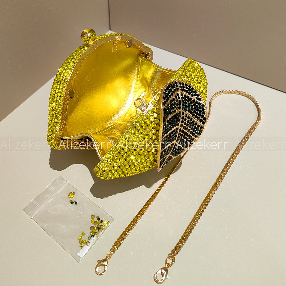 Alizekerr Lemon Shaped Diamond - Leatherwork Wallet review and price