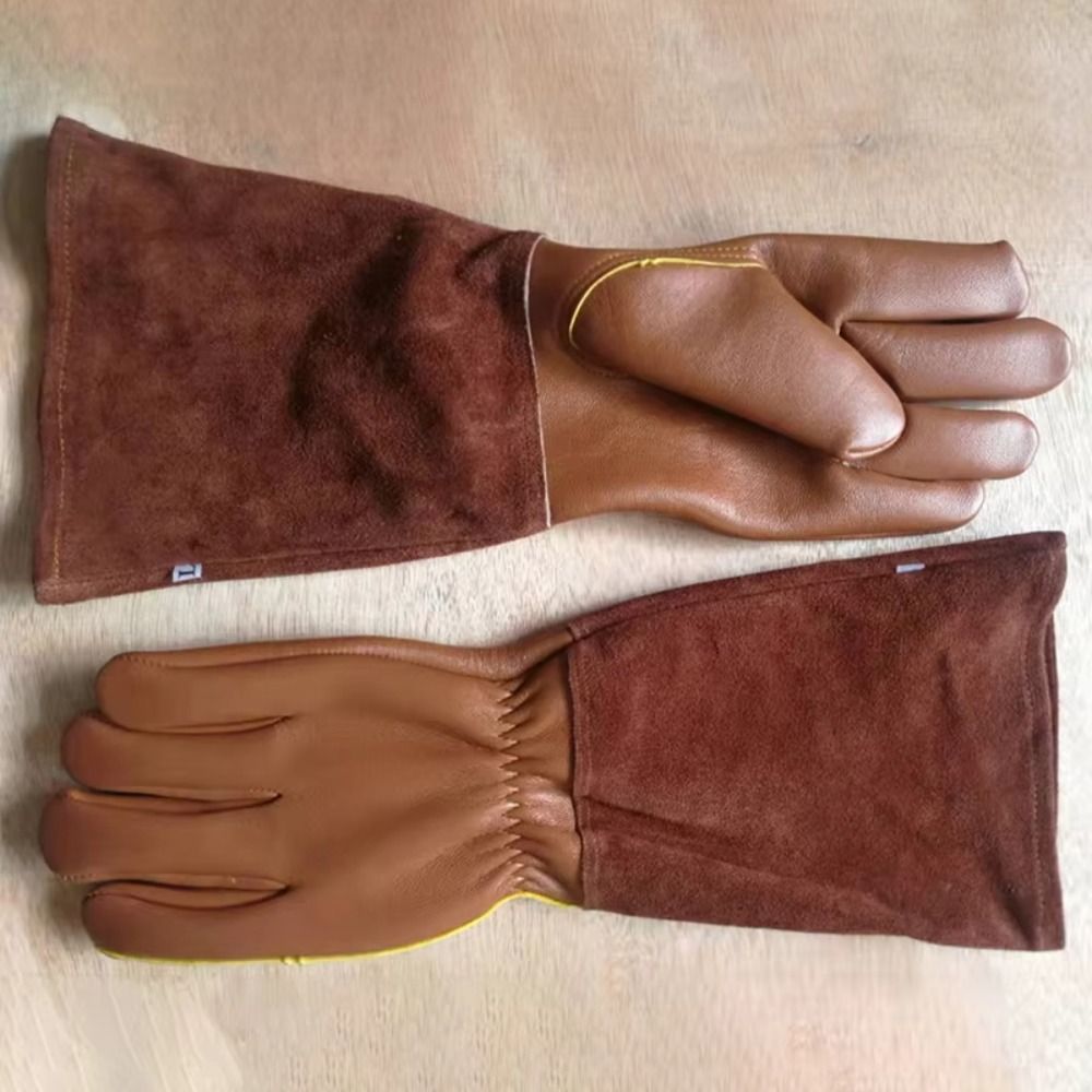Worker Long Sleeve Gardening G - Leather Work Winter Gloves review and price