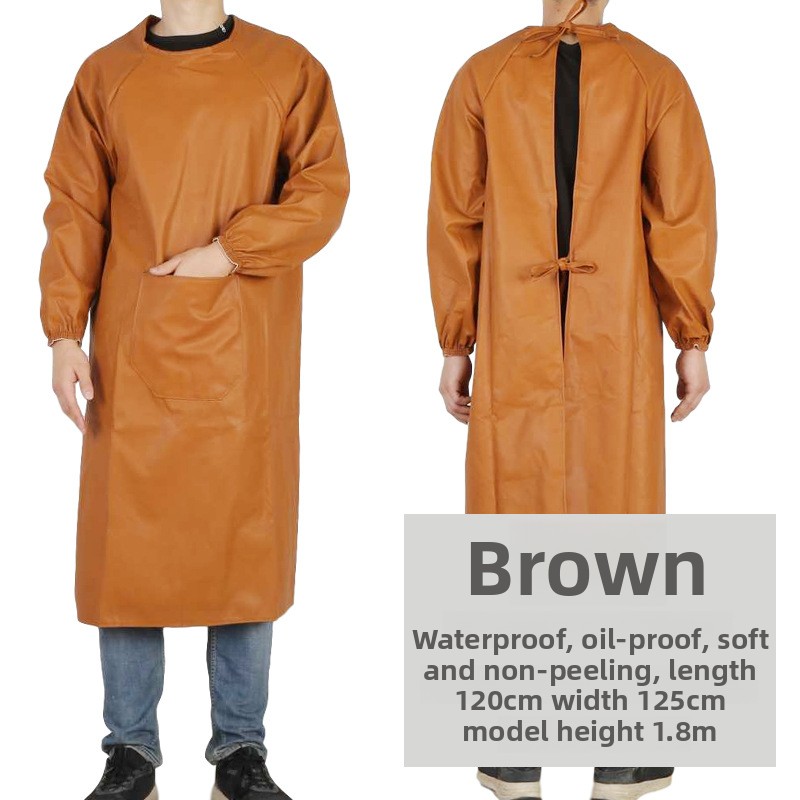 Thickened Wear-Resistant Leath - Leatherwork Apron review and price