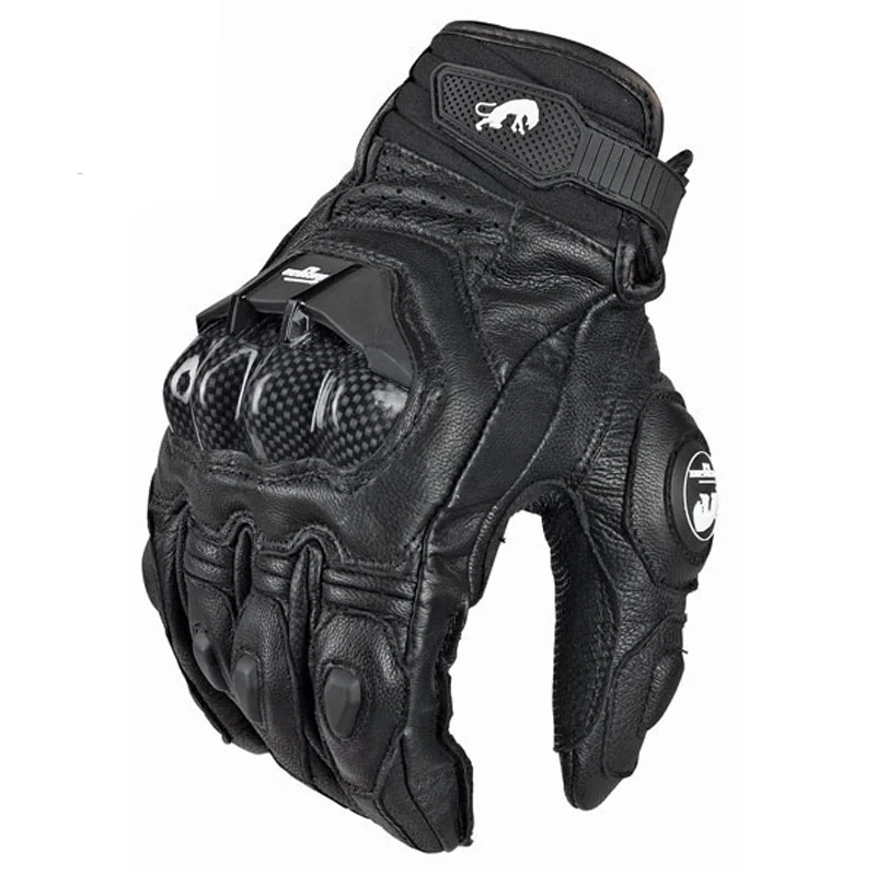 Motorcycle Gloves Black Racing - Leather Work Winter Gloves review and price
